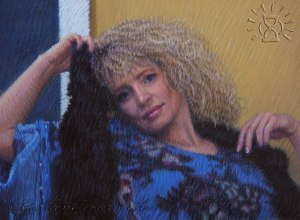 FigureBlackFeatherBoa